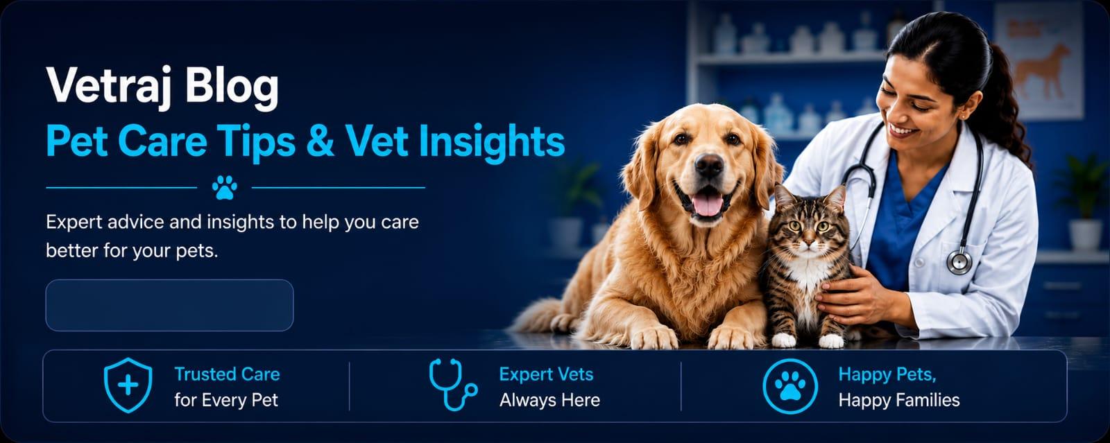 Vetraj Blog — Pet Care Tips & Vet Insights